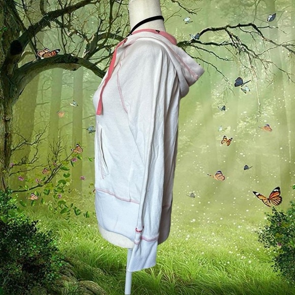 Vintage Minnie Mouse White/Pink Zip Up Size Xs - Picture 4 of 8